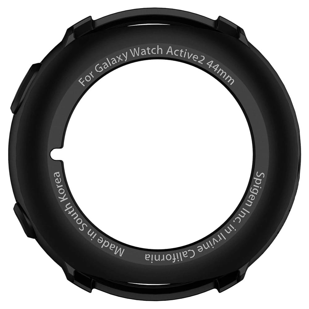 Hülle Spigen Liquid Air für Galaxy Watch Active 2 44mm, schwarz.