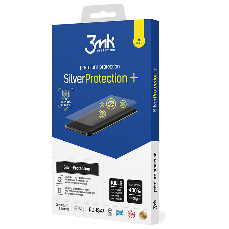 Antimikrobielle Schutzfolie 3MK Silver Protection+ Realme GT 2 Pro