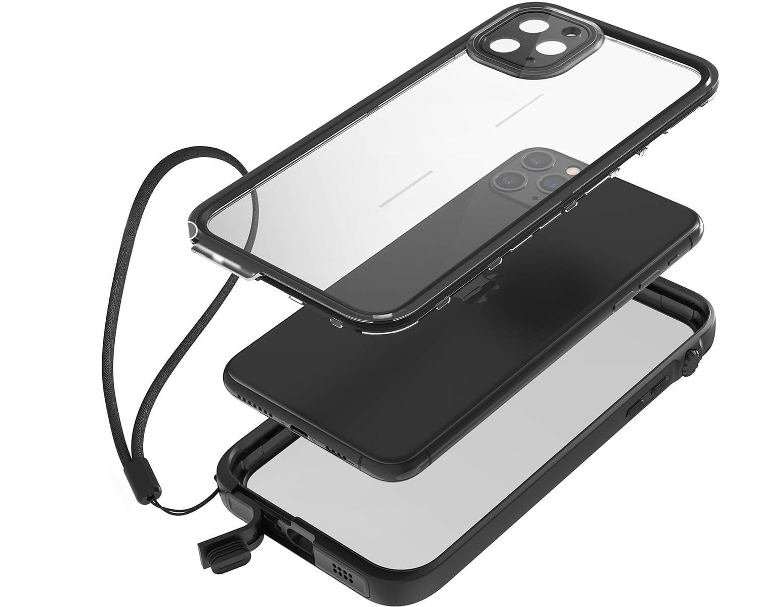 Wasserdichte Schutzhülle Catalyst Waterproof für iPhone 11 Pro, schwarz