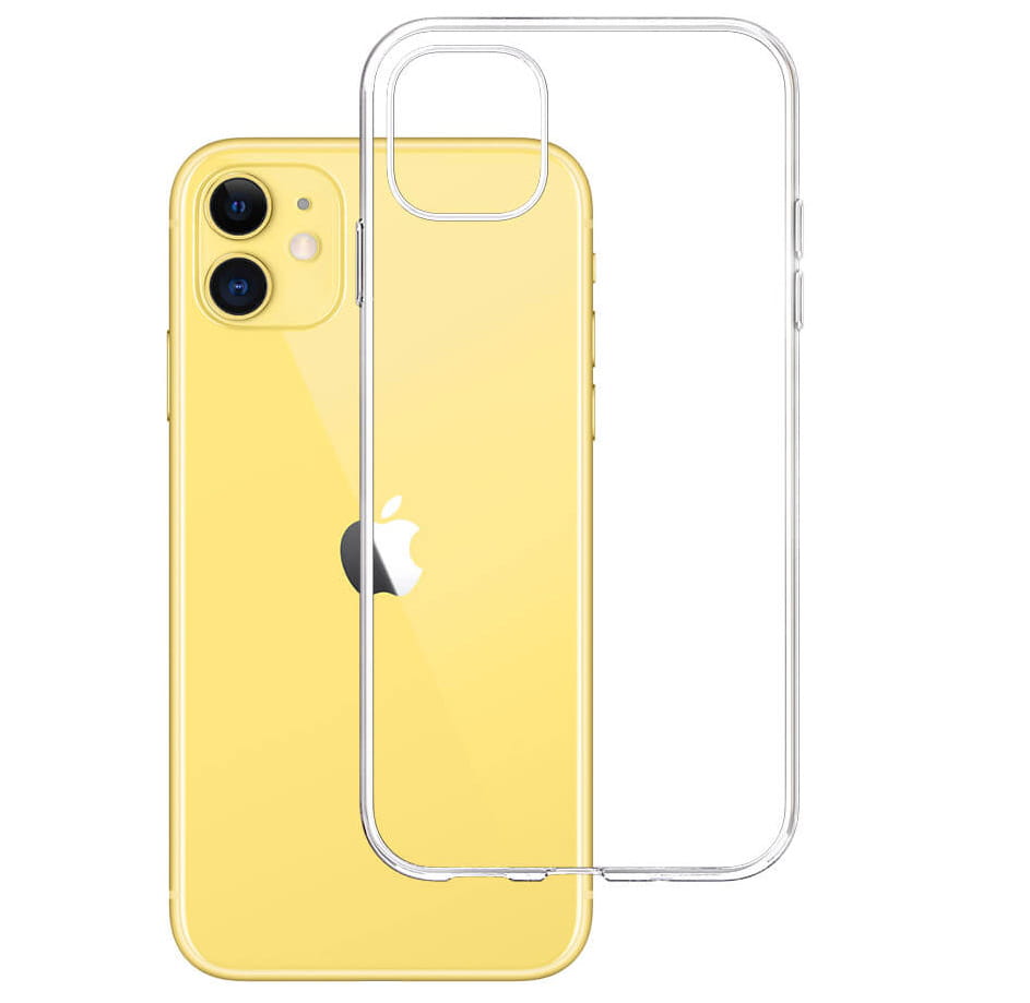 Schutzhülle 3mk aus der Serie Clear Case für iPhone 11 transparent