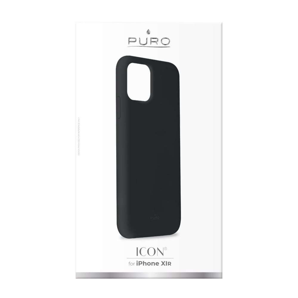 Schutzhülle Puro Icon Cover für iPhone 11 schwarz