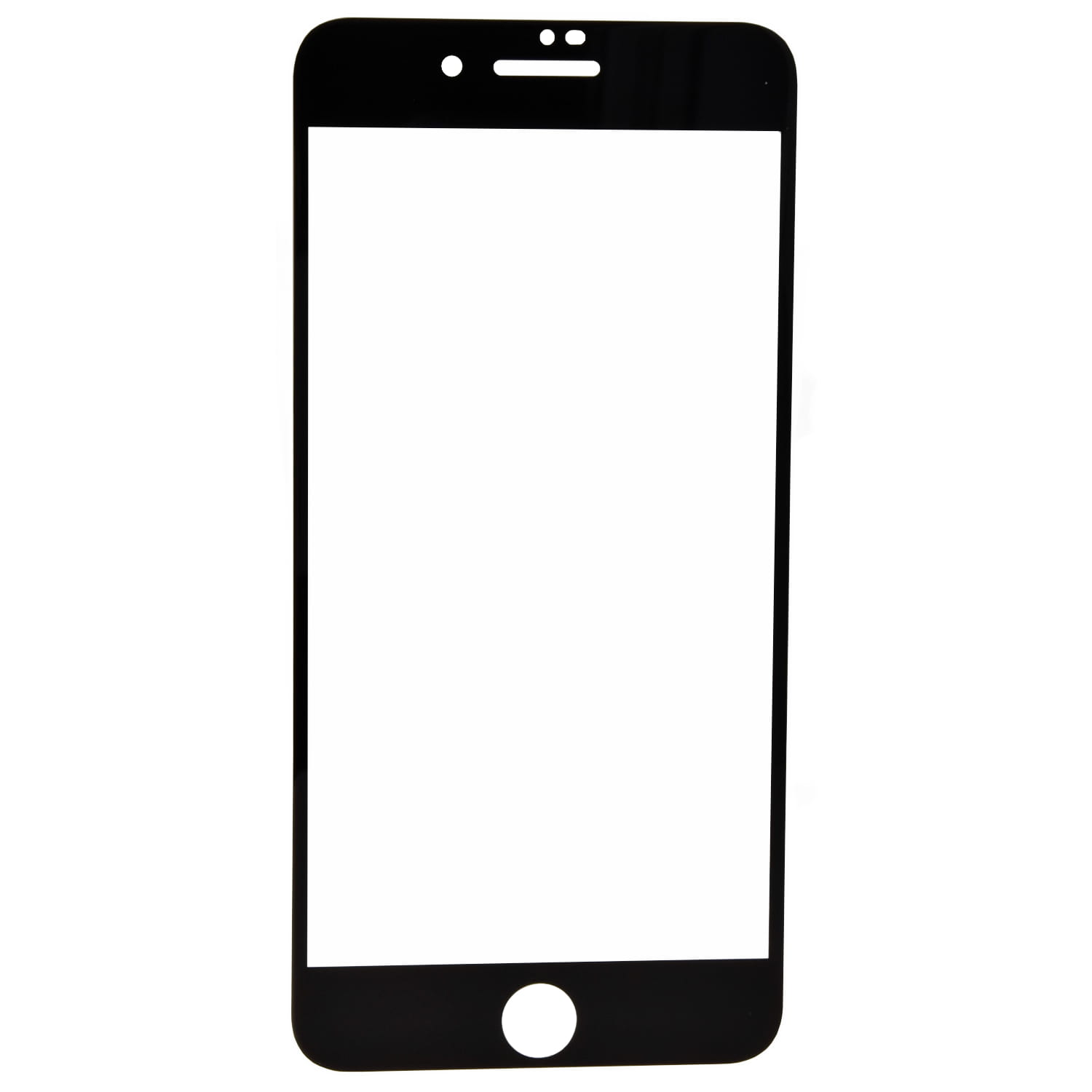 Gehärtetes Glas MyScreen Diamond Glass Edge Full Glue für iPhone 8/7 Plus, schwarzer Rahmen.