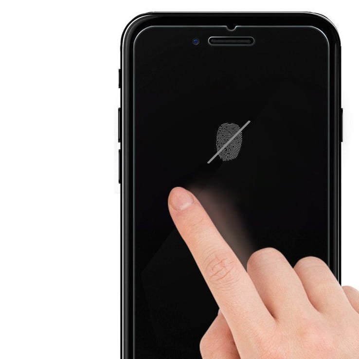 Spigen gehärtetes Glas.tR Slim für iPhone SE 2020, 8/7 - kompatibel mit Hülle, transparent