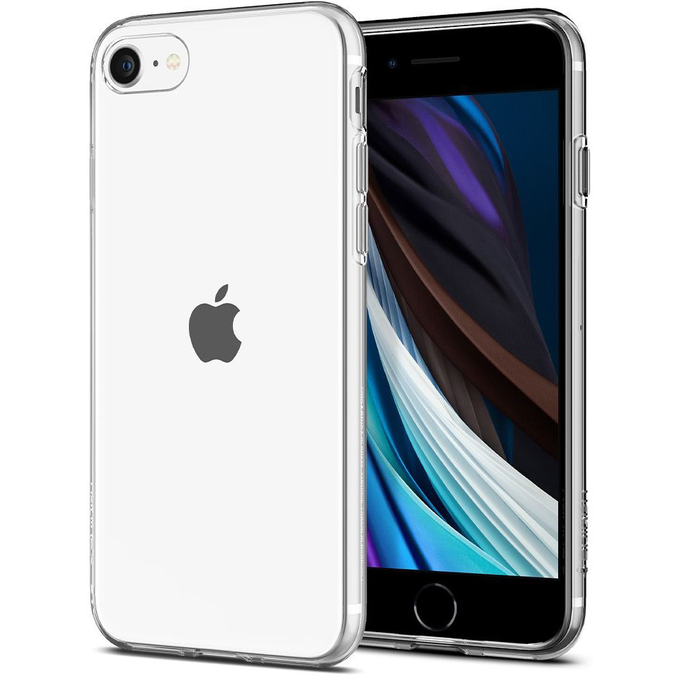 Transparente Hülle Spigen Crystall Flex für iPhone SE 2020, 8/7.