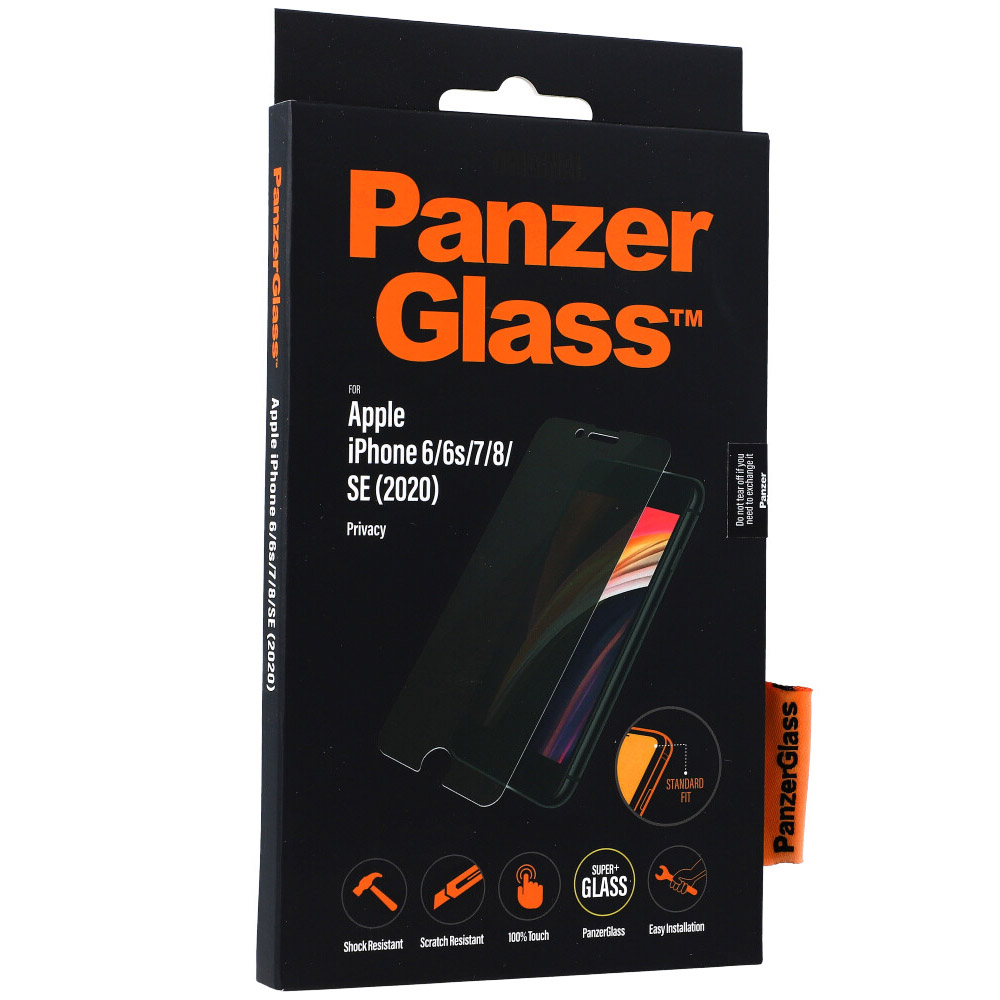 Gehärtetes Glas PanzerGlass Standard Fit Privacy Filter