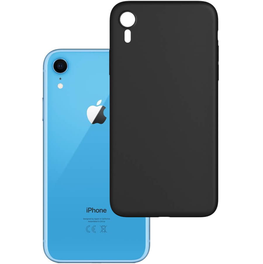 Schutzhülle 3mk aus der Serie Matt Case für iPhone Xr, schwarz