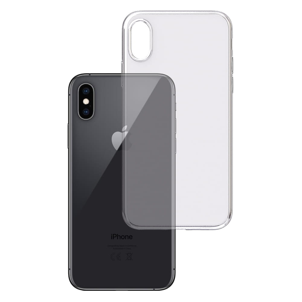 Schutzhülle 3mk aus der Serie Clear Case für iPhone Xs, transparent