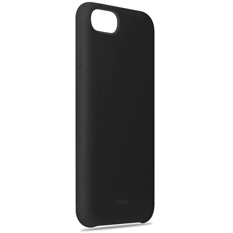 Schutzhülle Puro Icon Cover für iPhone 8/7/6s/6, schwarz.