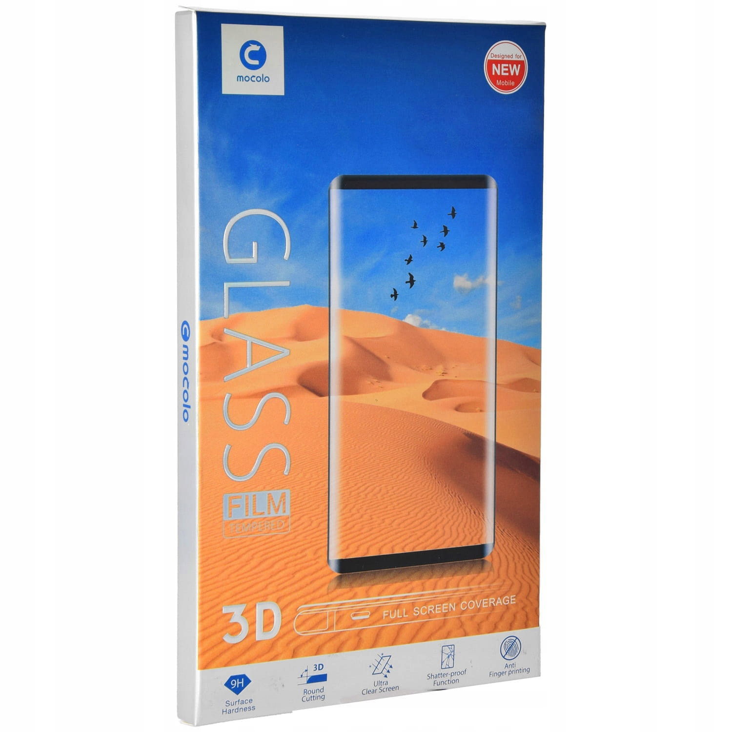 Gehärtetes Glas Mocolo TG+ FG 2.5D Xiaomi Mi 11 schwarzer Rahmen