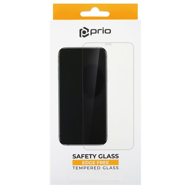 Gehärtetes Glas Prio Safety Glass Edge Free, transparent.
