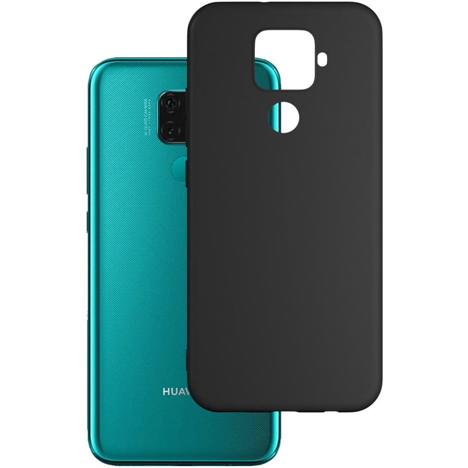 Schutzhülle 3mk aus der Serie Matt Case für Huawei Mate 30 Lite, schwarz