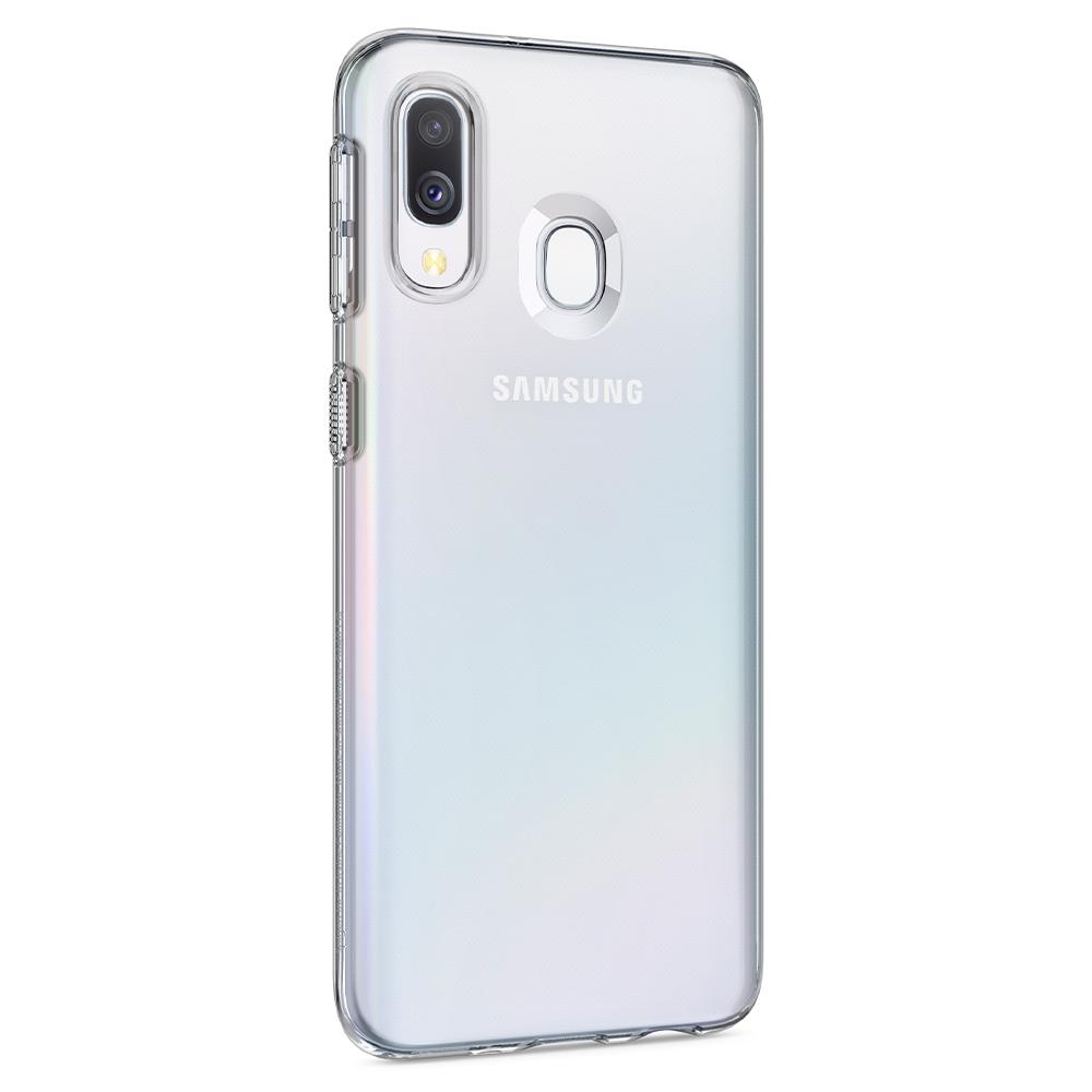 Transparente Hülle Spigen Liquid Crystal für Samsung Galaxy Note A40, transparent.