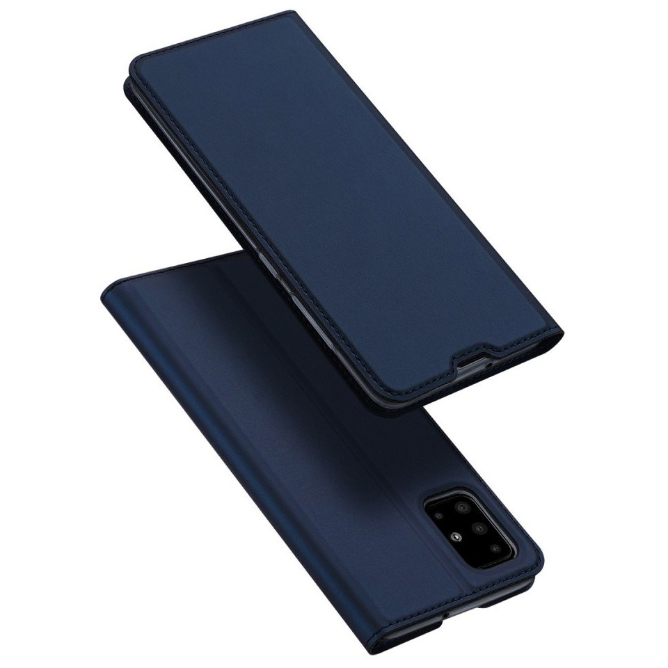 Klappetui Dux Ducis aus der Serie Skin Pro für Galaxy A51 , dunkelblau.