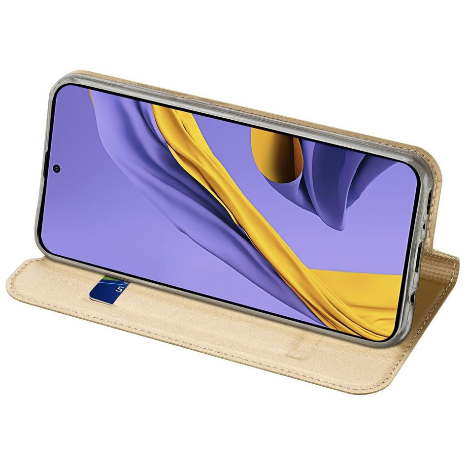 Klappetui Dux Ducis aus der Serie Skin Pro für Galaxy A51, golden.