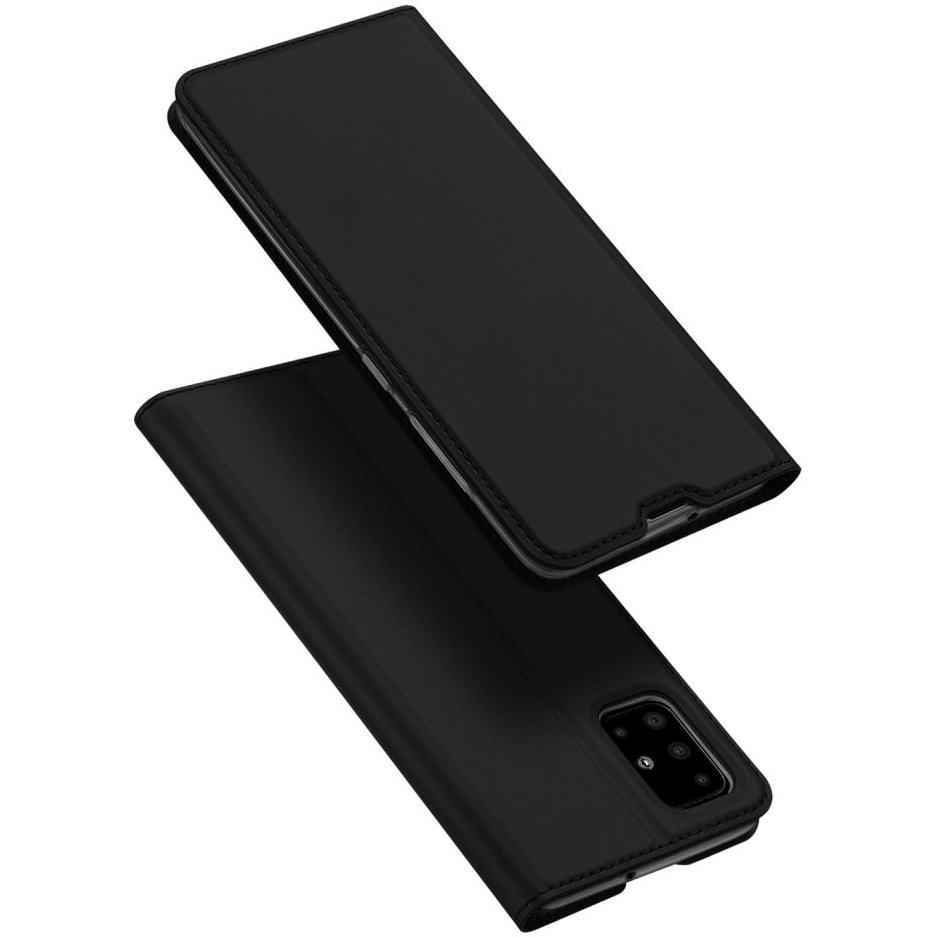 Klappetui Dux Ducis aus der Serie Skin Pro für Galaxy A51, schwarz.