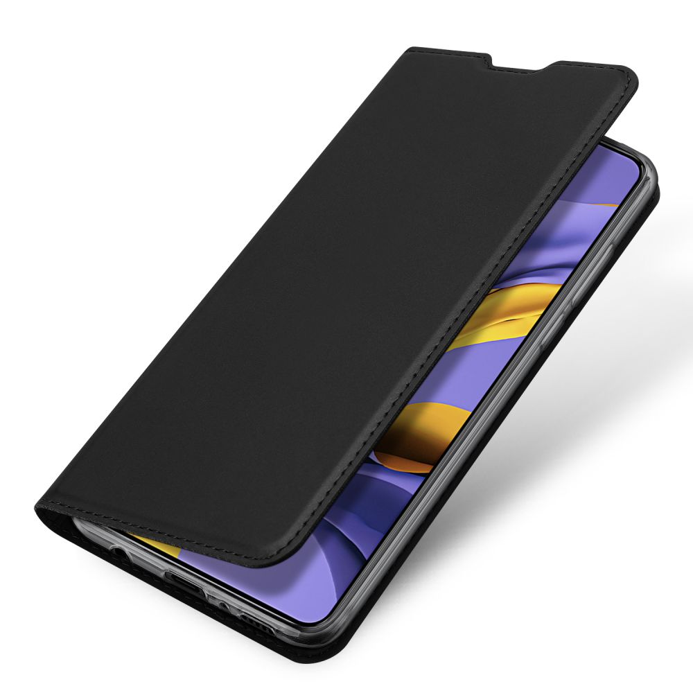 Klappetui Dux Ducis aus der Serie Skin Pro für Galaxy A51, schwarz.