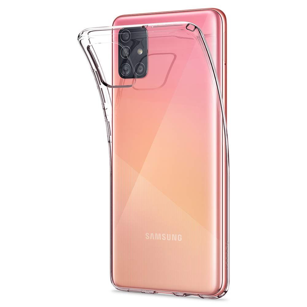 Transparente Hülle Spigen Liquid Crystal für Samsung Galaxy Note A51, transparent.