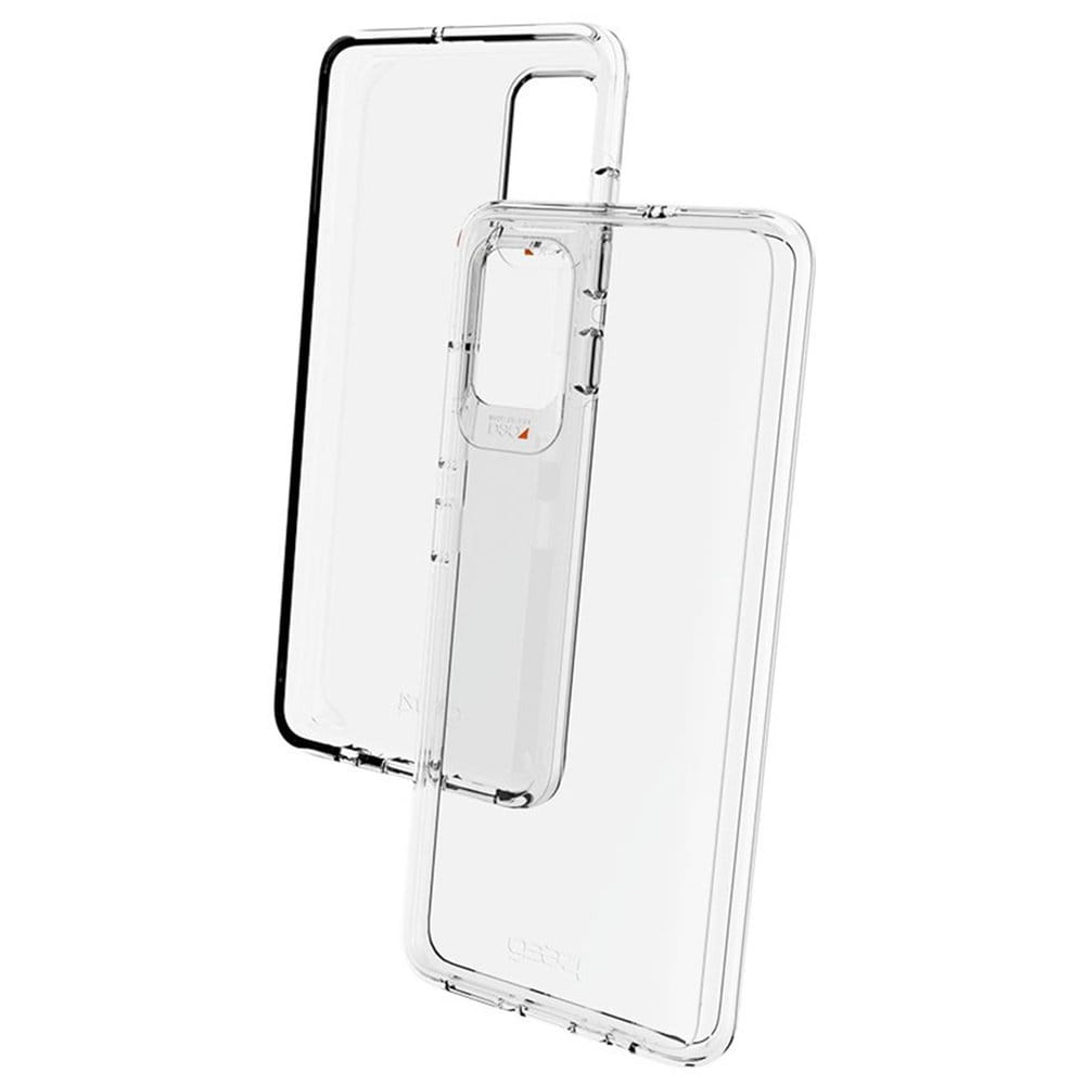 Schutzhülle Gear4 aus der Serie Crystal Palace für Samsung Galaxy A71, transparent.