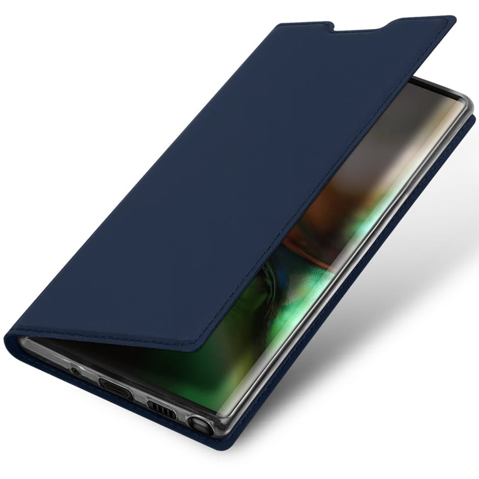 Klappetui Dux Ducis aus der Serie Skin Pro für Galaxy Note 10 Plus , dunkelblau.