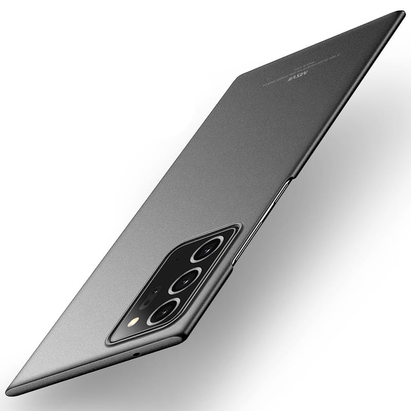 Schutzhülle MSVII für Galaxy Note 20 Ultra, matt schwarz.