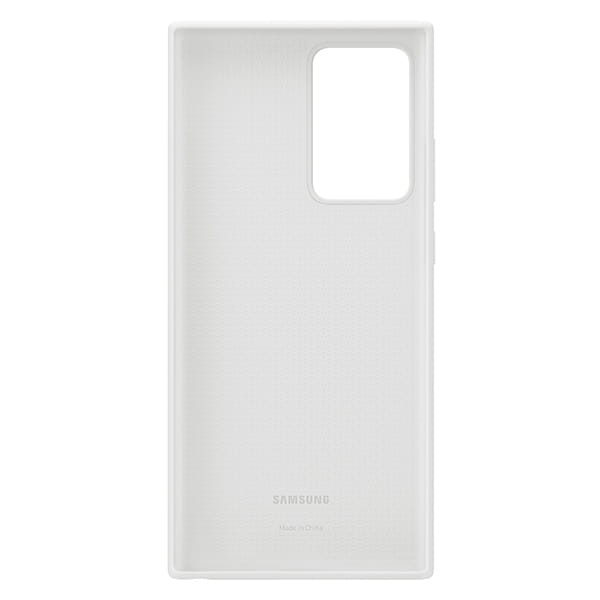 Silikonhülle Samsung Silicon Cover für Galaxy Note 10, weiß