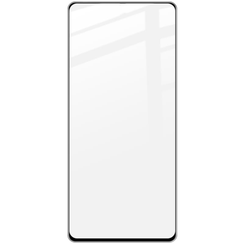Gehärtetes Glas Mocolo TG+ 2.5D Full Glue für Galaxy Note 20 mit schwarzem Rahmen.