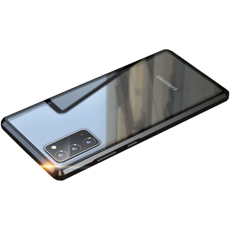Magnetische Schutzhülle Luphie Magnetic Case für Galaxy Note 20, schwarz.