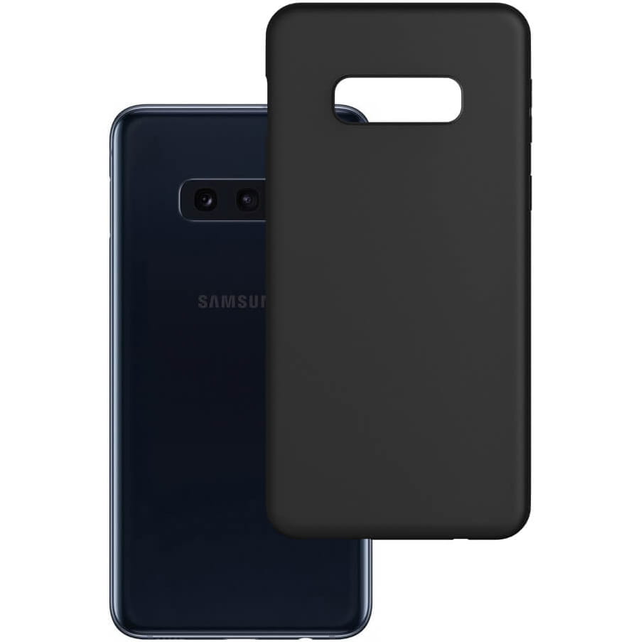 Schutzhülle 3mk aus der Serie Matt Case für Galaxy S10e, schwarz