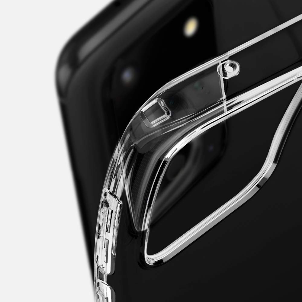 Transparente Hülle Spigen Liquid Crystal für Samsung Galaxy S20 Ultra, transparent.