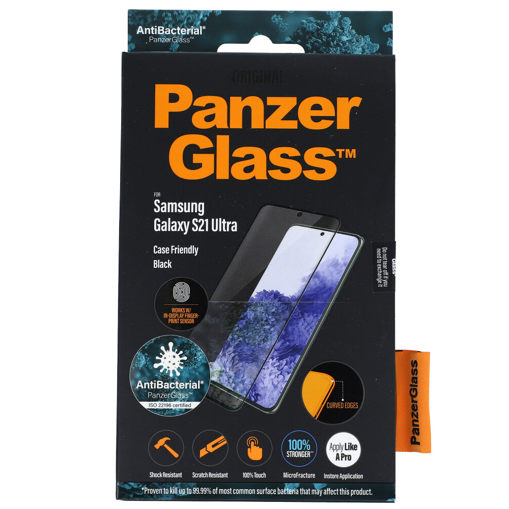 Gehärtetes Glas PanzerGlass Case Friendly Curved Edges Apply Like a Pro