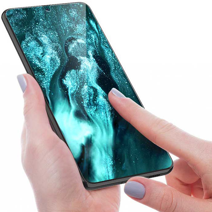 Gehärtetes Glas Bizon Glass Clear für Samsung Galaxy S21 5G