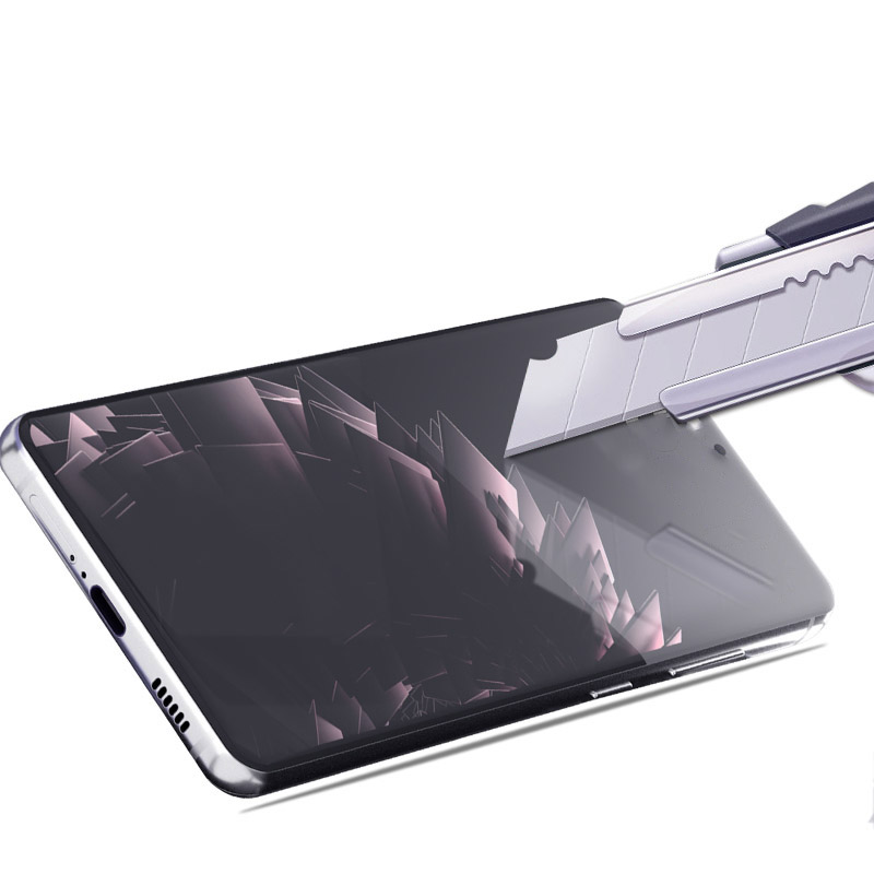 Gehärtetes Glas Bizon Glass Edge für Samsung Galaxy S21 5G