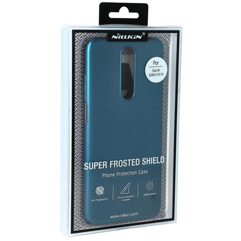 Schutzhülle Nillkin Frosted Shield für Xiaomi Mi 10T, blau