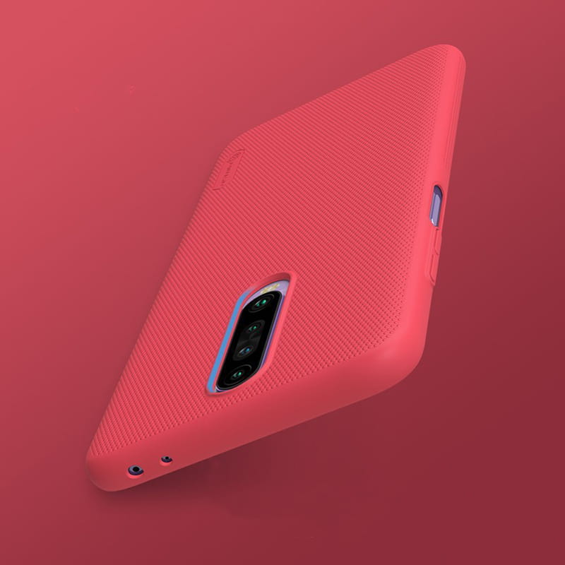 Schutzhülle Nillkin Frosted Shield für Xiaomi Mi 10T, rot