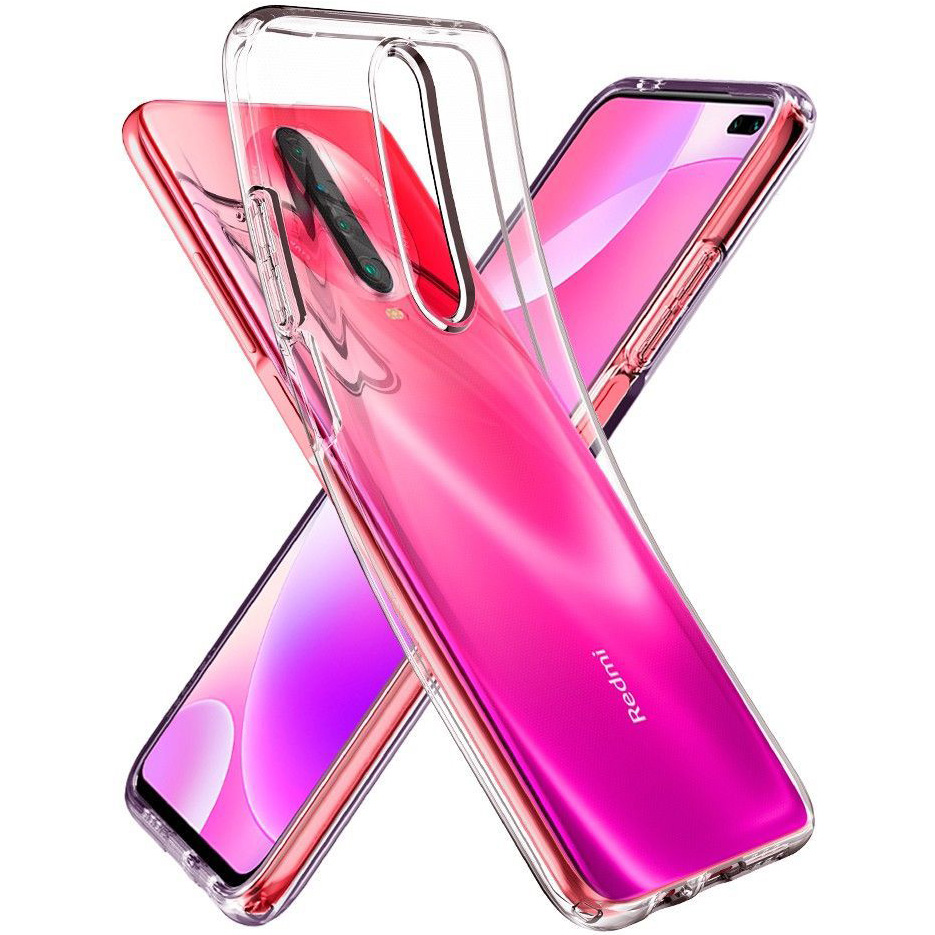 Transparente Hülle Spigen Liquid Crystal für Xiaomi Pocophone X2, transparent