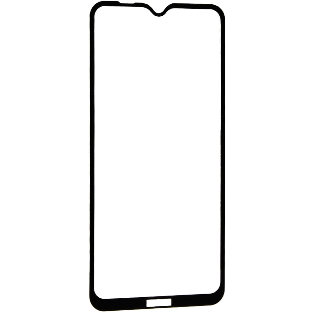Gehärtetes Glas Mocolo TG+ 2.5D Full Glue für Xiaomi Redmi 8 / 8A mit schwarzem Rahmen.